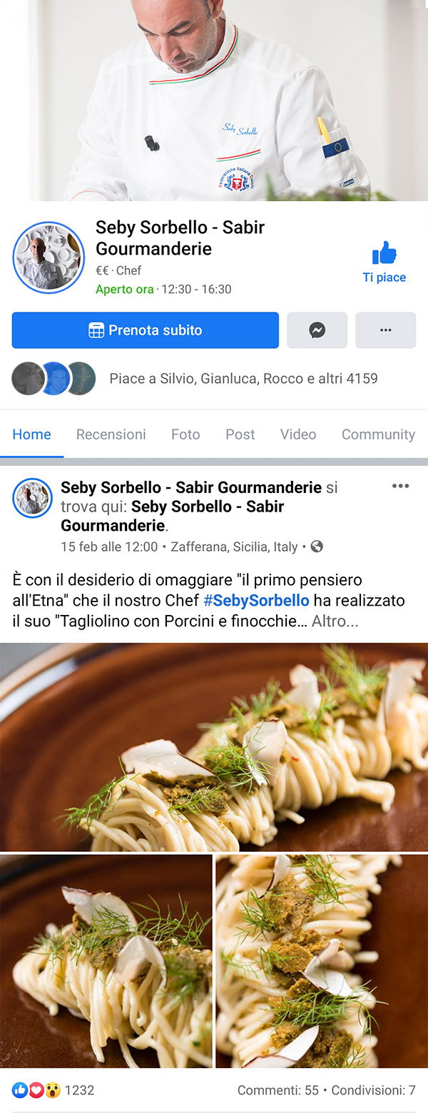 La Cook Facebook Seby Sorbello
