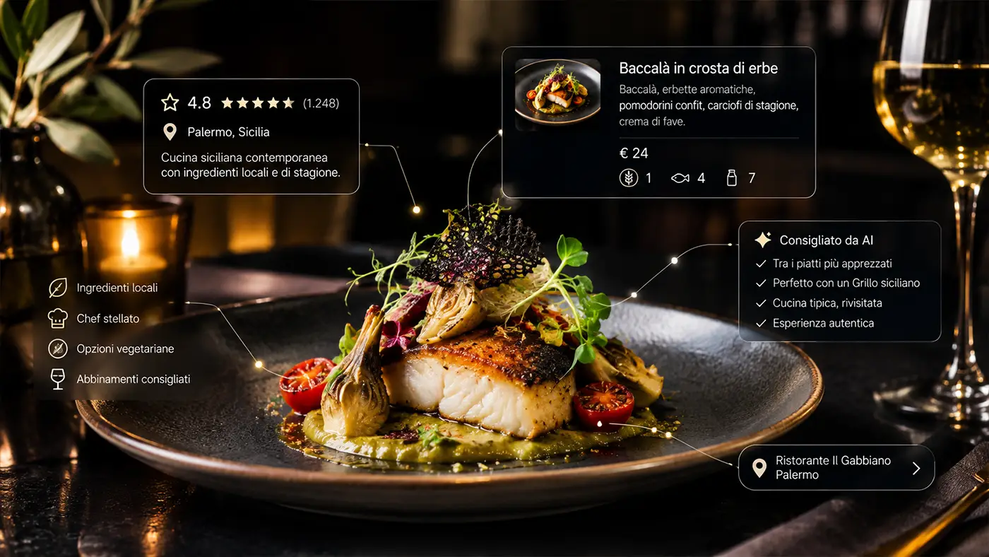 La Cook Blog AI troverà il tuo ristorante - Funnel Influenza