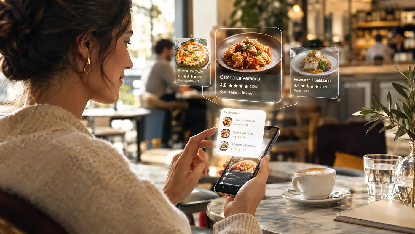 La Cook Blog AI troverà il tuo ristorante - Processo Decisionale